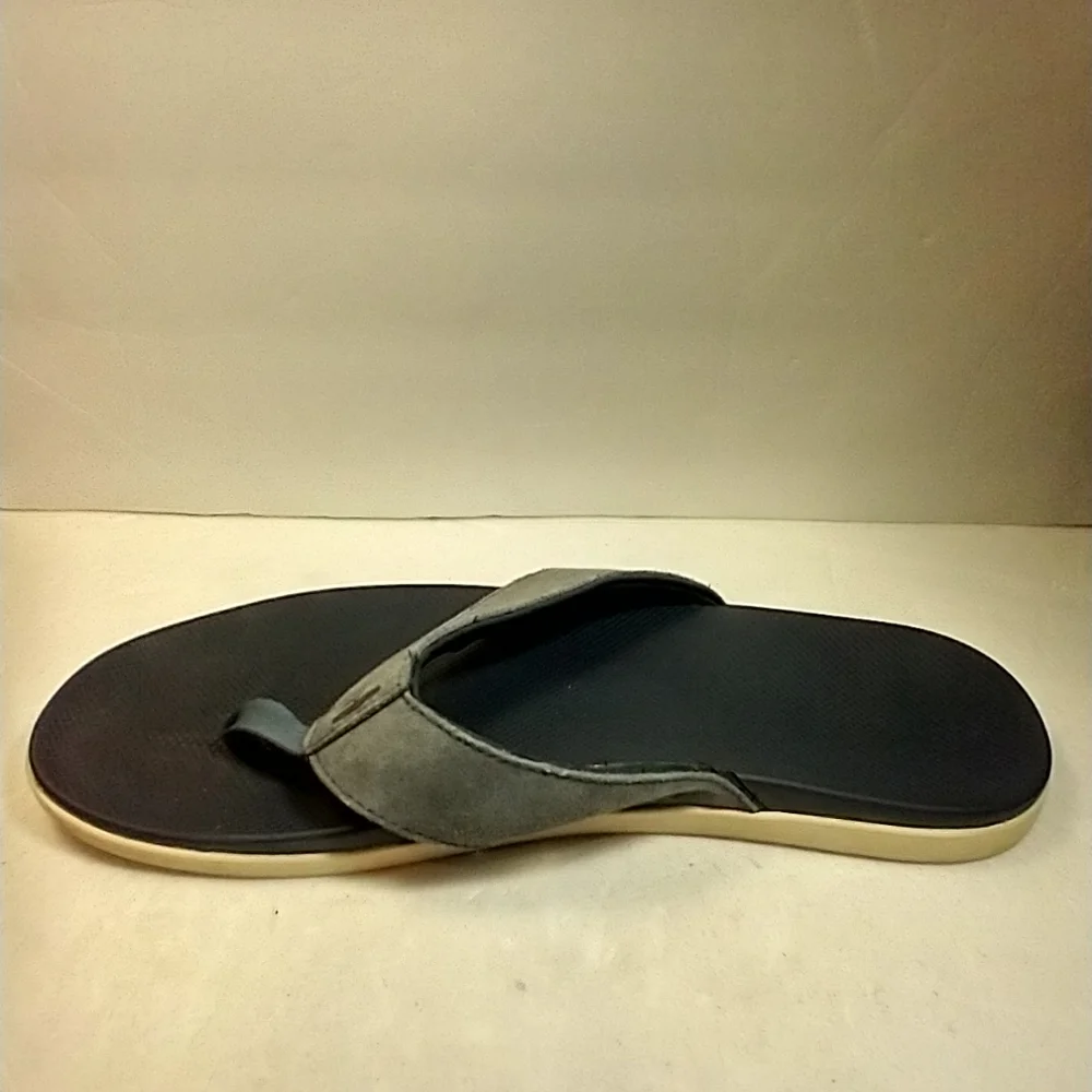 Johnnie-O Dockside Blue Flip Flops Sandals Men's sz 13M.